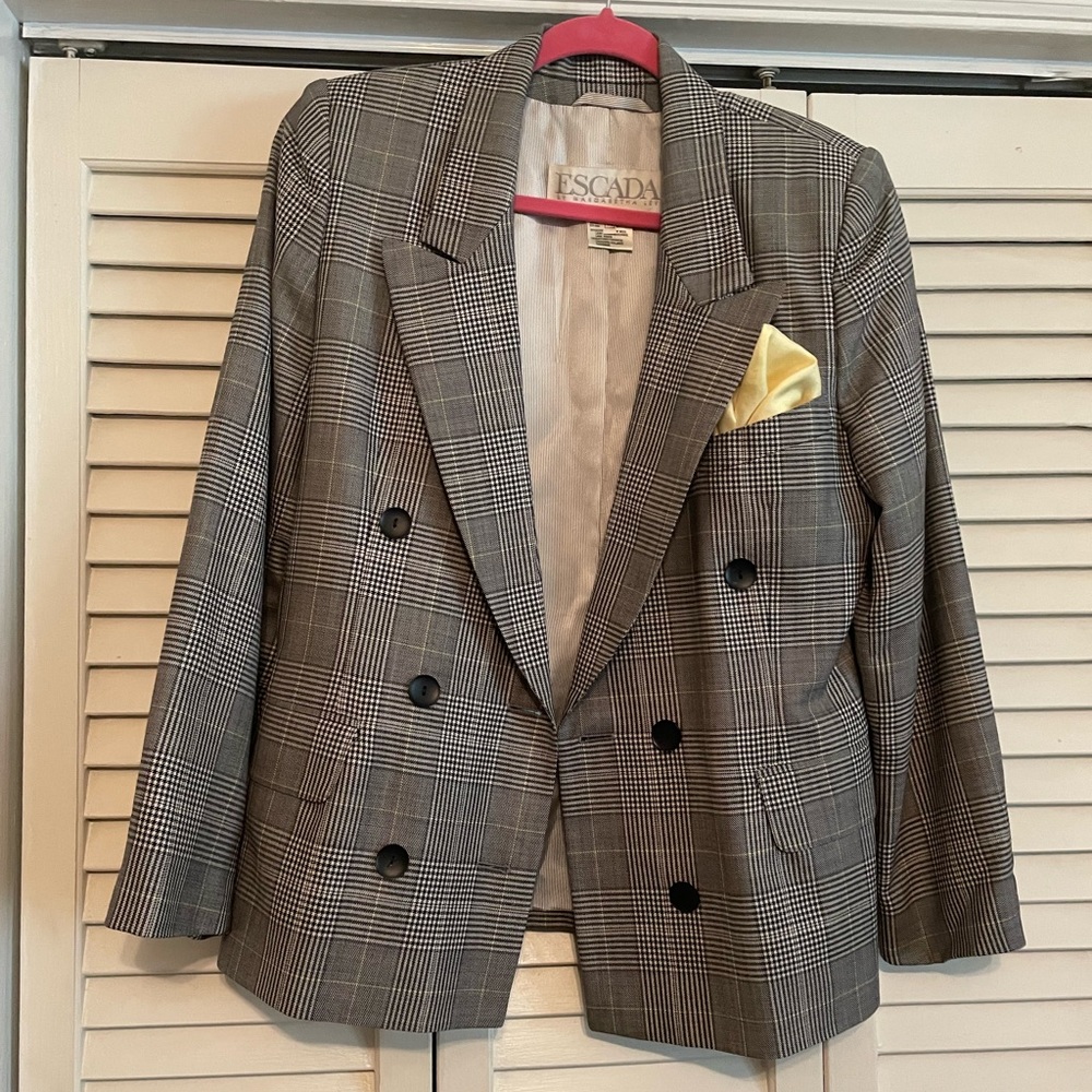 Escada Blazer - Black and White, size 40